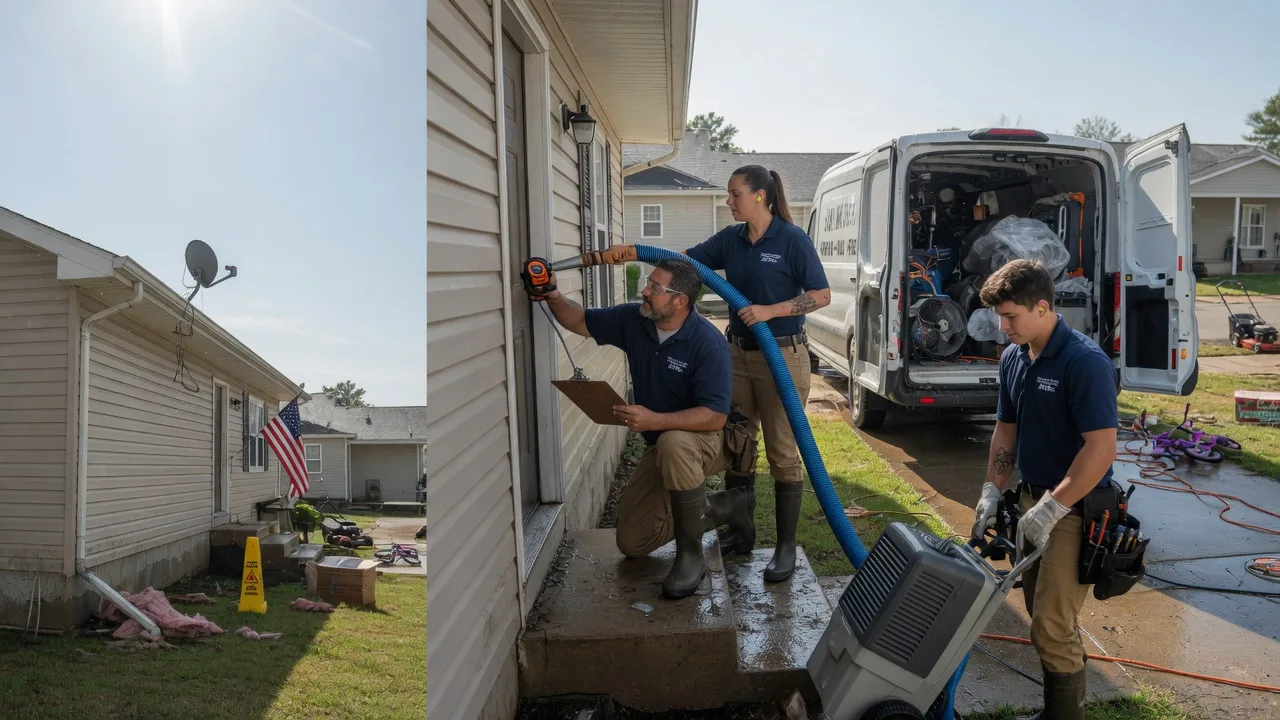 Ceiling Water Damage Restoration in Becker, MN near me